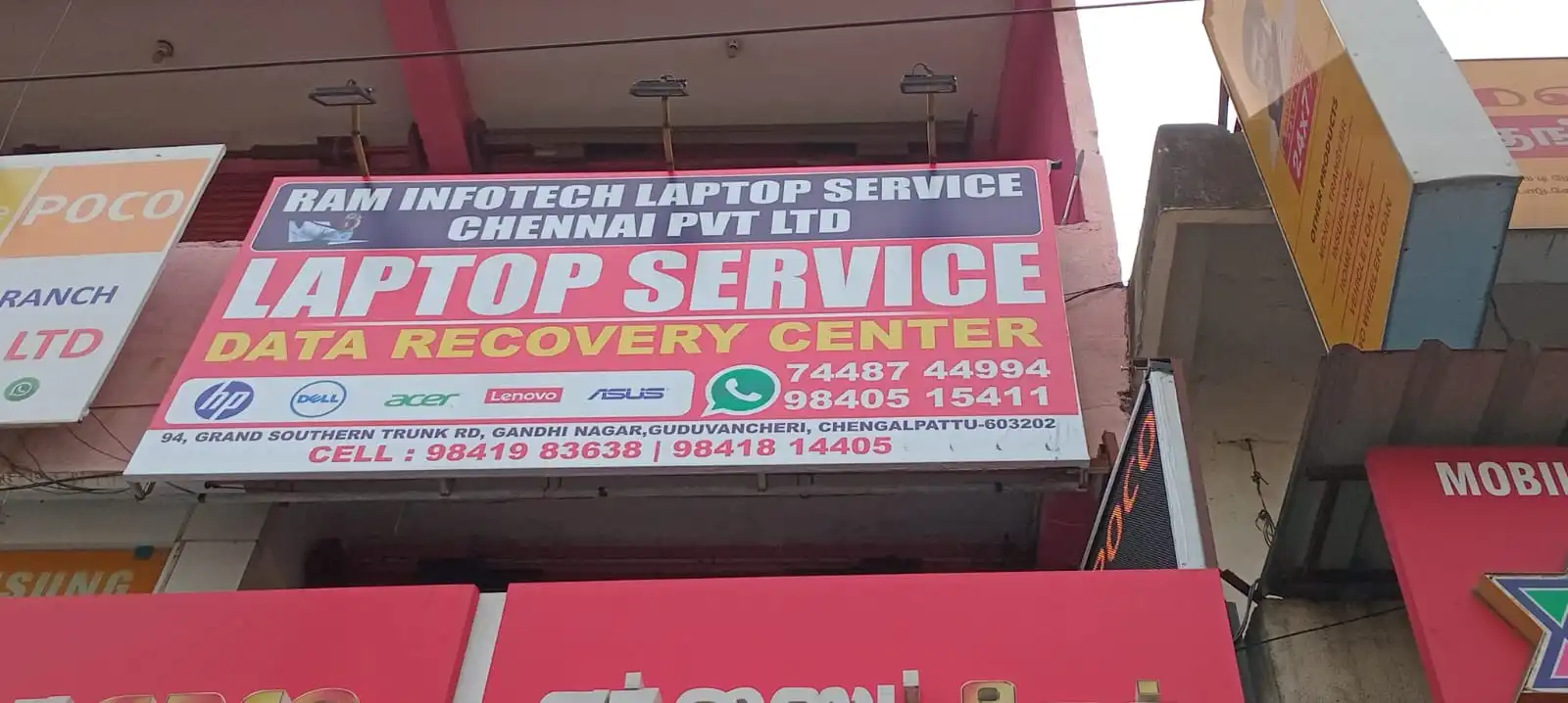 Guduvanchery Laptop Service Center in Chennai
